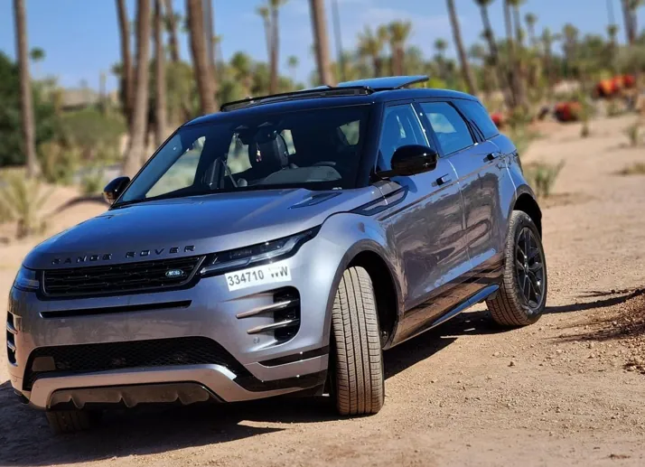 Range Rover Evoque en location à Marrakech